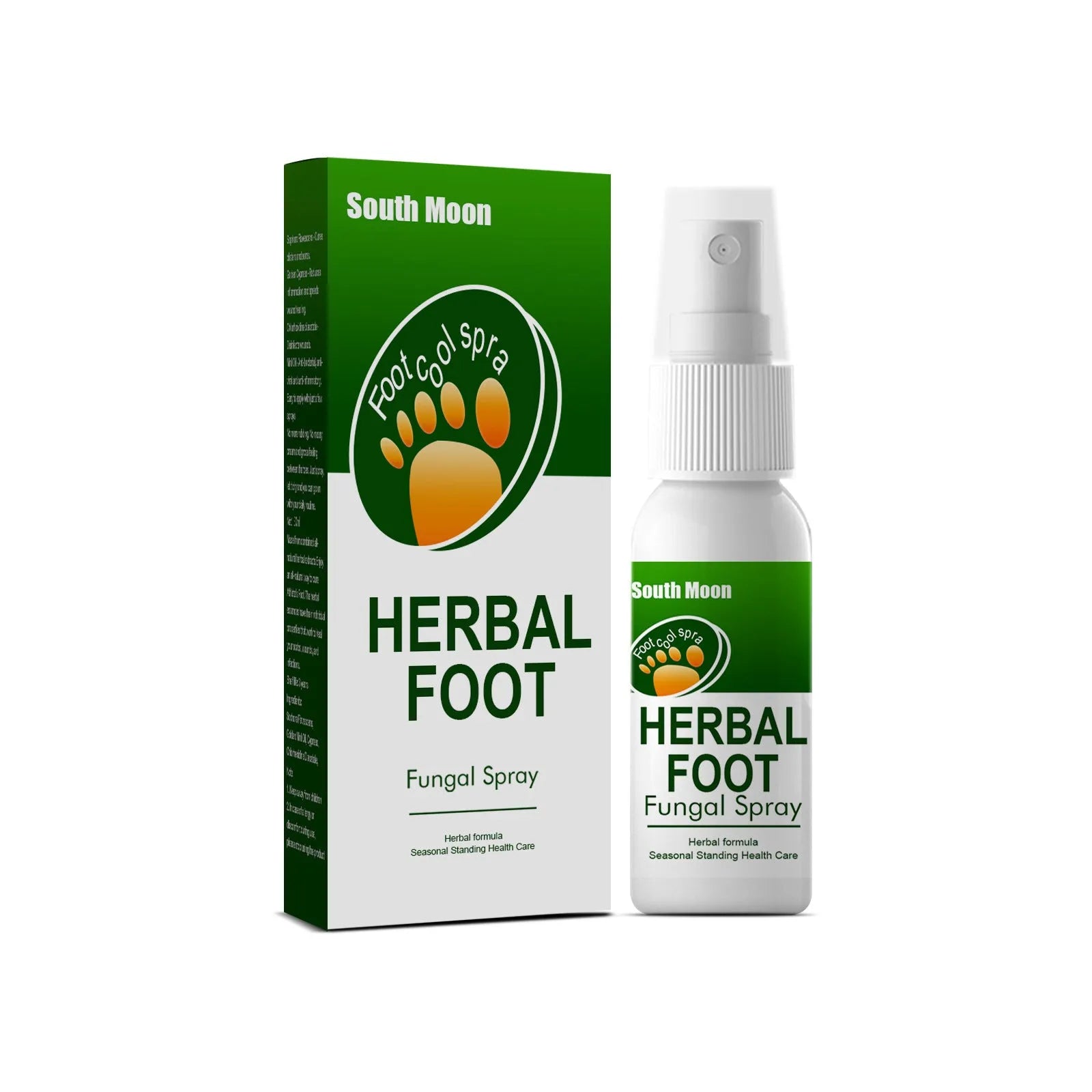 Foot Skin Nourishing Hydrating Care Spray 30ml bottle with spray nozzle on a white background