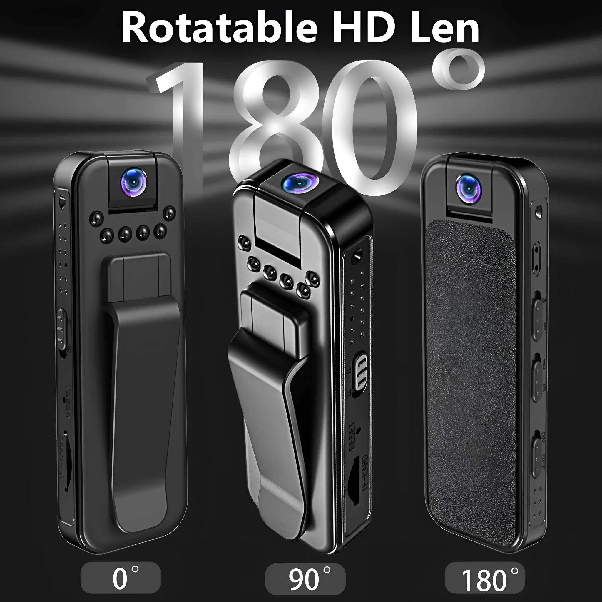 L7 HD home security camera with infrared night vision and wifi connectivity for clear video recording