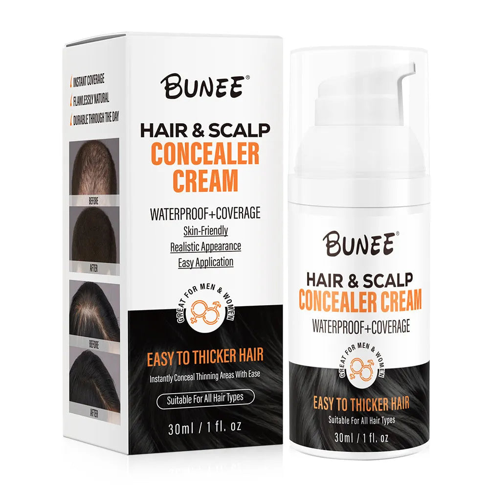 30ml scalp concealer pomade with applicator for natural hair thinning coverage