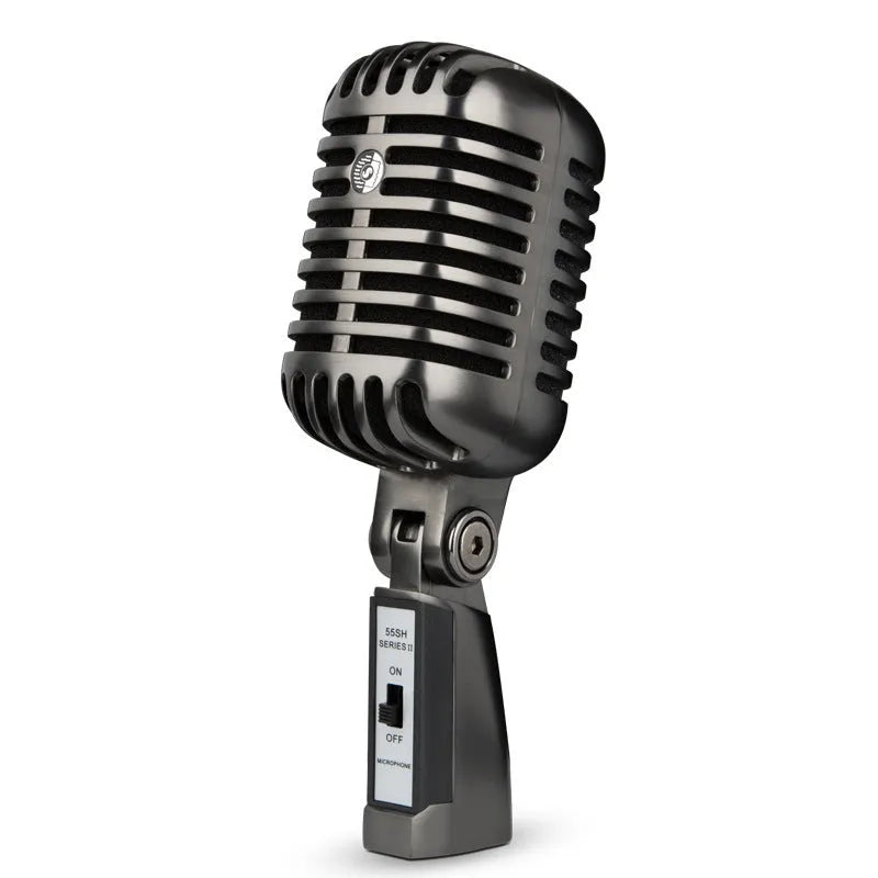 Retro condenser microphone with wireless capability for K song and studio recording in colour FG2