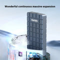 Aluminium USB4 hard disk enclosure for solid state drives, showing K1717 and K1719 with fan models.