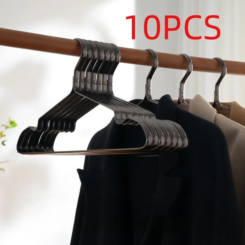 Black non-slip anti-rust clothes hanger for home use