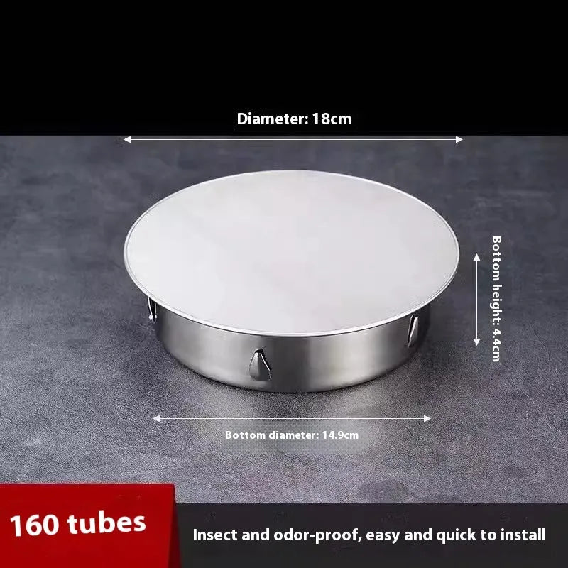 Stainless steel inlay floor drain deodorant seal cover 201to160 Tube Plug modern simplicity style
