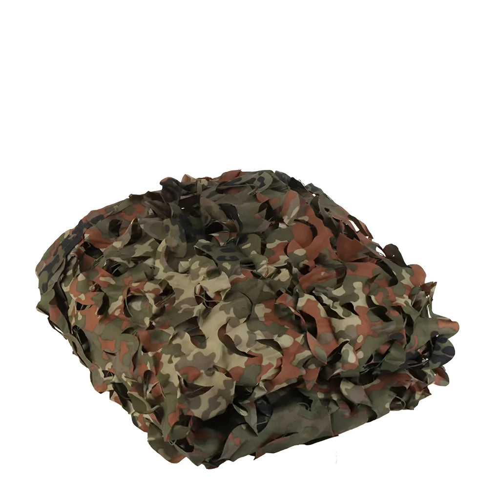 Green camouflage netting set with multiple pattern options for outdoor and military use