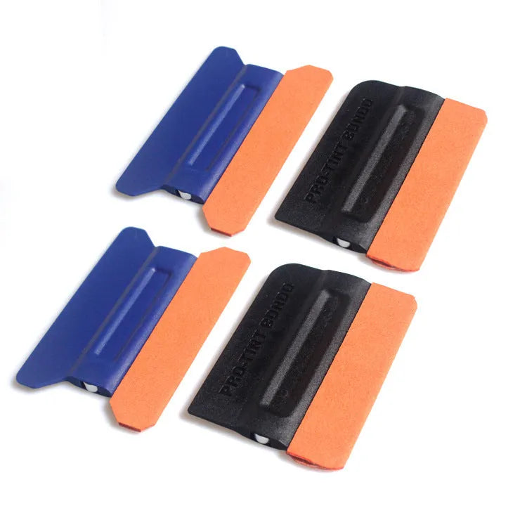 ABS film scraper tool for car colour changing film application with four format options