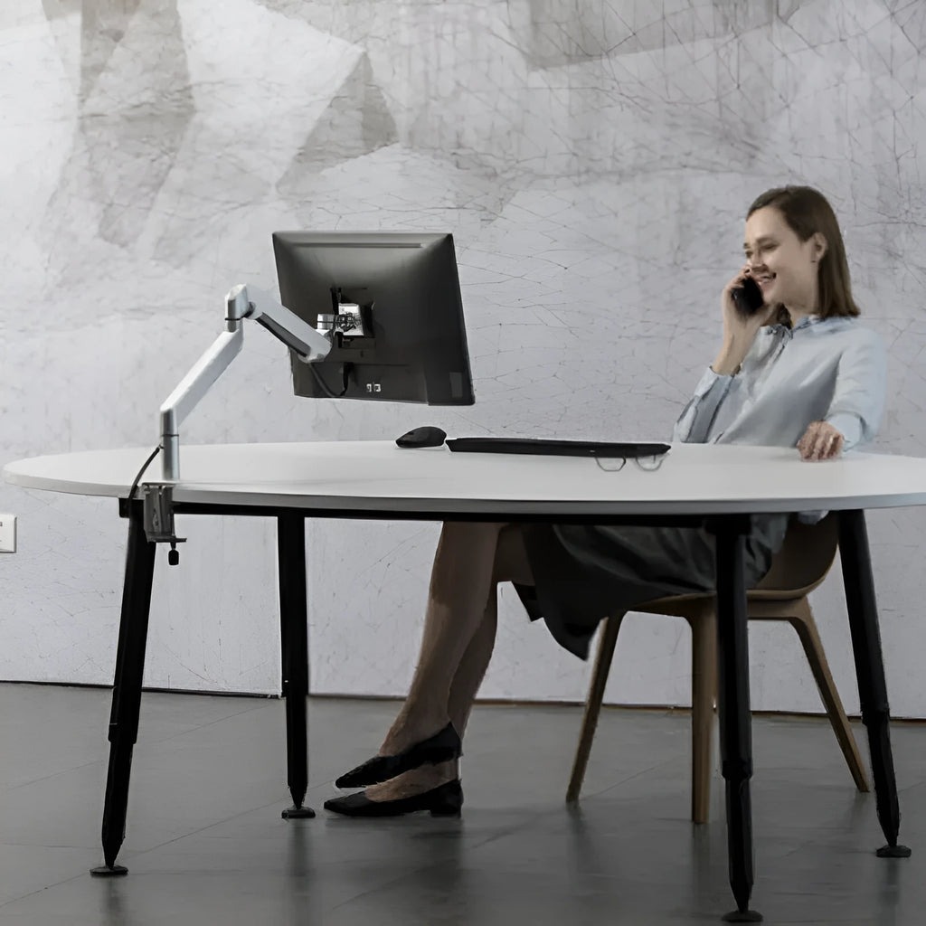 Aluminium alloy hover notebook air pressure arm bracket in black or silver colour options