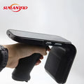 SLP-05 handheld UHF RFID scanner with Android screen, trigger, and integrated 2D scanner for warehouse and logistics use.