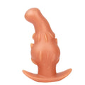 Unisex adult silicone masturbator in purple, gold and black colour options with S to XL sizing