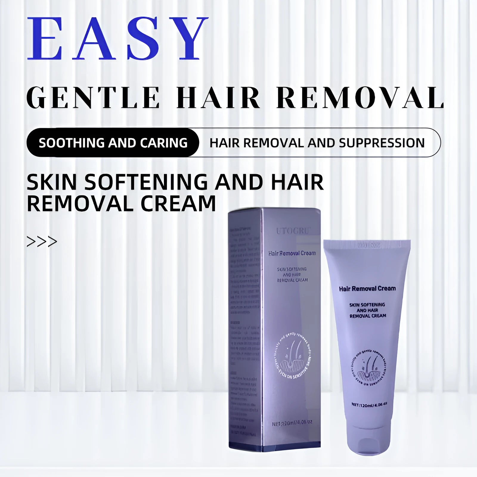 120g depilatory cream pot for leg face armpit arm hair removal suitable for all skin types
