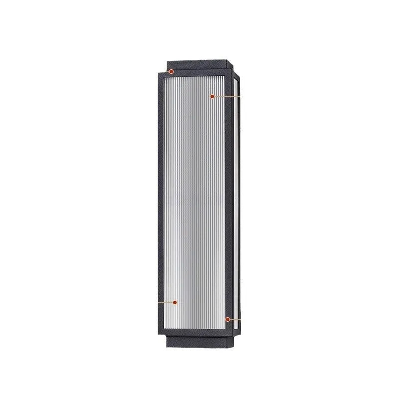 Waterproof stainless steel outdoor wall lamp for courtyard and garden lighting