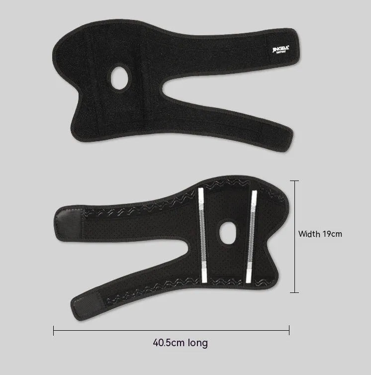 Black adjustable sports elbow guard for basketball badminton tennis and outdoor training