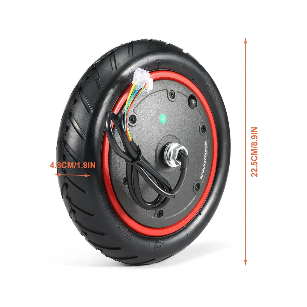 350W electric scooter motor for 8.5 inch wheel replacement with direct drive design