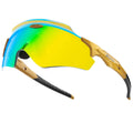 Integrated lens windproof sports goggles with frameless design and colourful lens options