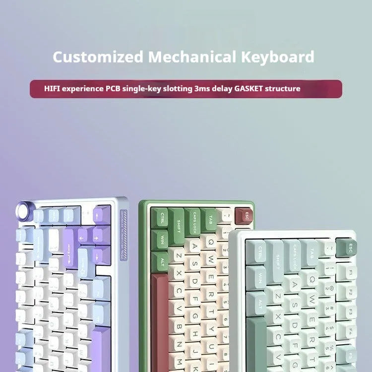 Wireless mechanical Bluetooth keyboard in various colour options with mechanical switches