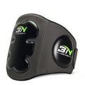 Sanda boxing waist protection target with thick foam padding in dark grey and khaki colour options