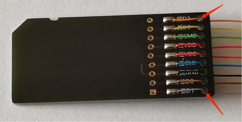 EMMC read/write tool for car audio maintenance on BMW Mercedes Audi Porsche systems