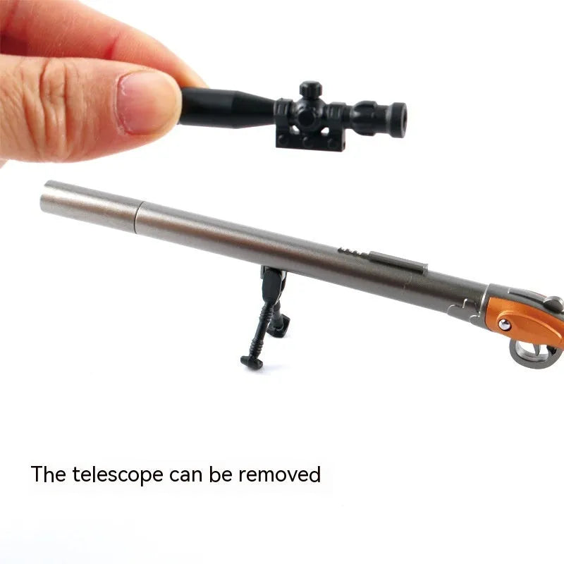 Eating chicken 98K sniper rifle shaped gel pen with black ink and 0.5mm tip