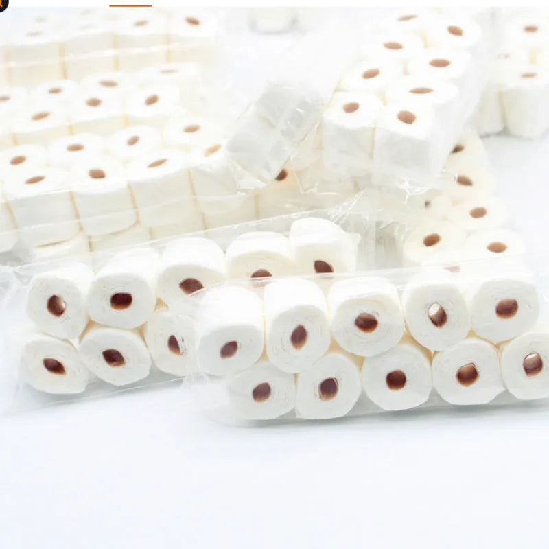 Simulated tissue roll paper model for children's play with 30x15x80mm dimensions