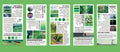 Landscape Painting Sticker Book showing 20 paper stickers in 60x120mm size with eight colour options A-H
