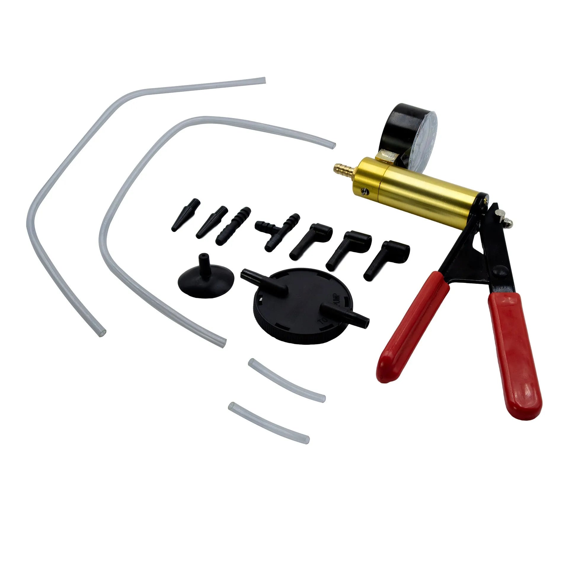 Aluminium alloy manual vacuum air blow gun car repair tool with negative pressure suction