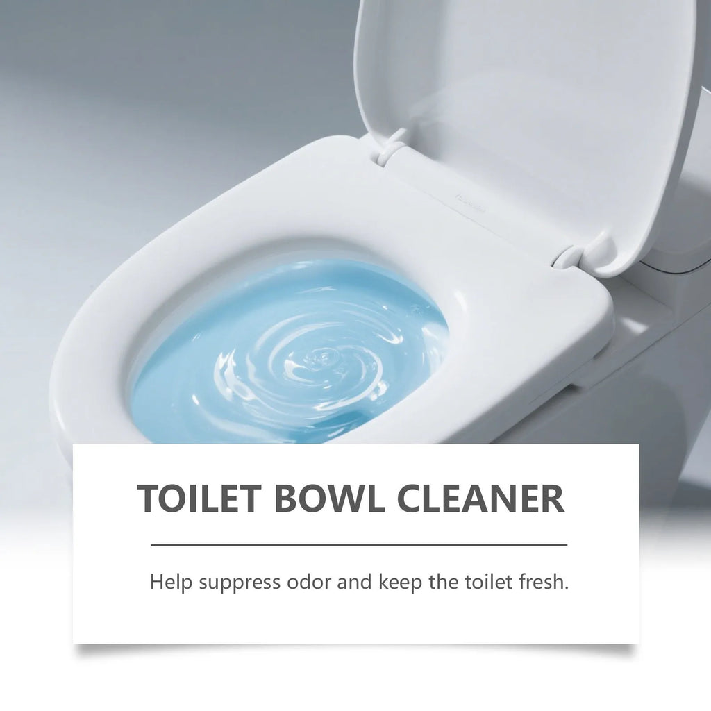 Four sachets of toilet cleaning powder for descaling and stain removal in a 120g pack