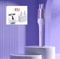 Automatic hair curler in a choice of colours with a 32mm barrel and international plug adapter.