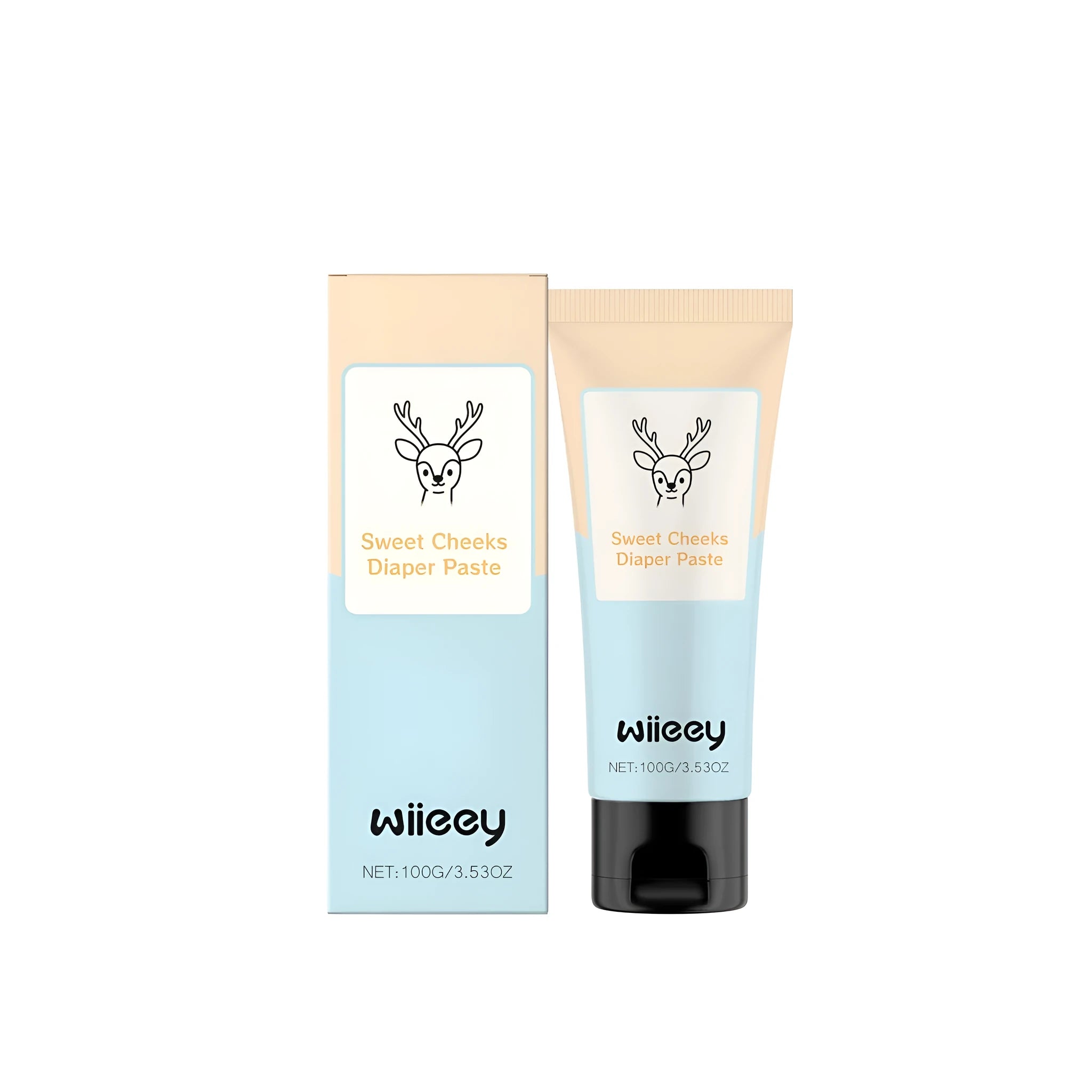Sweet Cheeks diaper paste nappy rash cream in 100g tube with lactobacillus fermentation filtrate