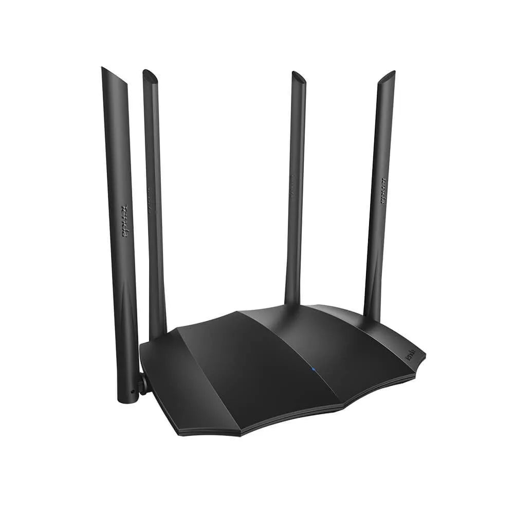 AC8 dual-band Gigabit wireless router with three expansion slots in compact design