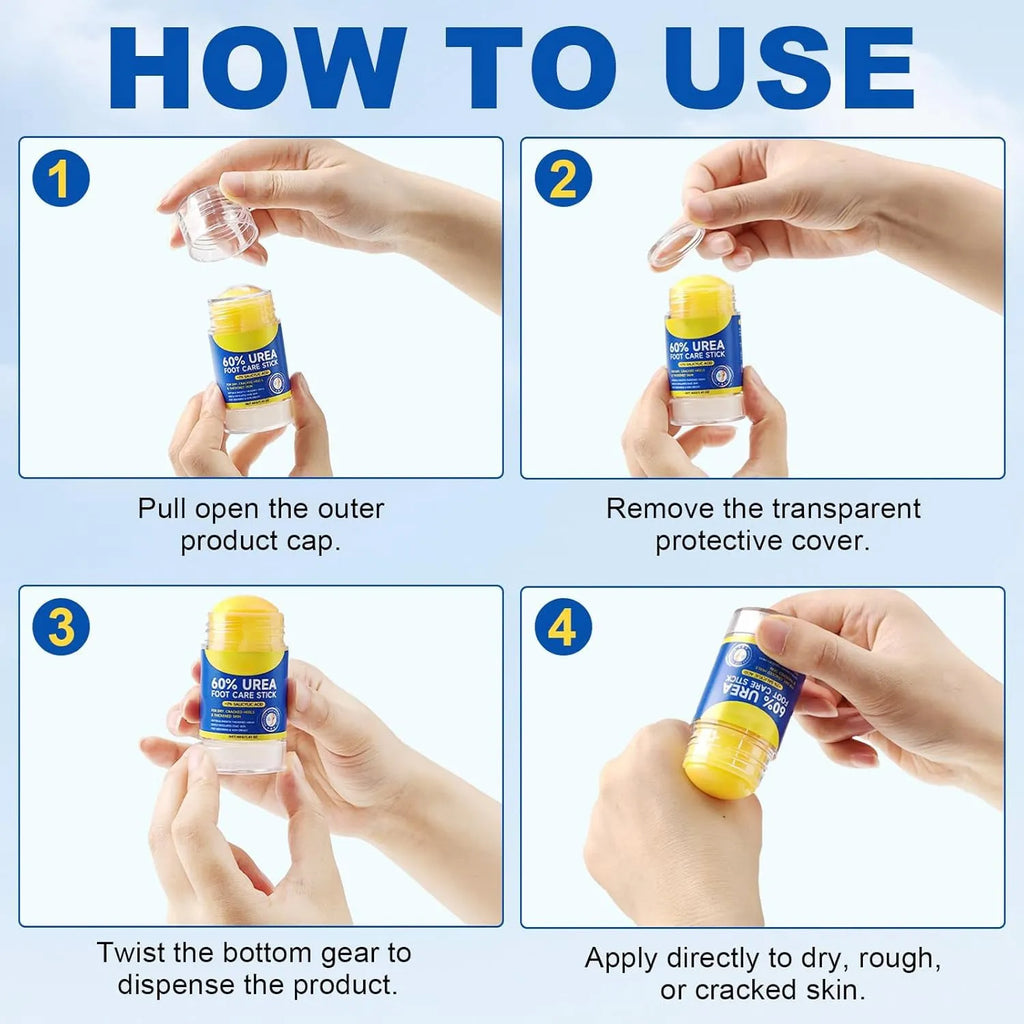 60ml urea body lotion tube with moisturising formula for dry skin care