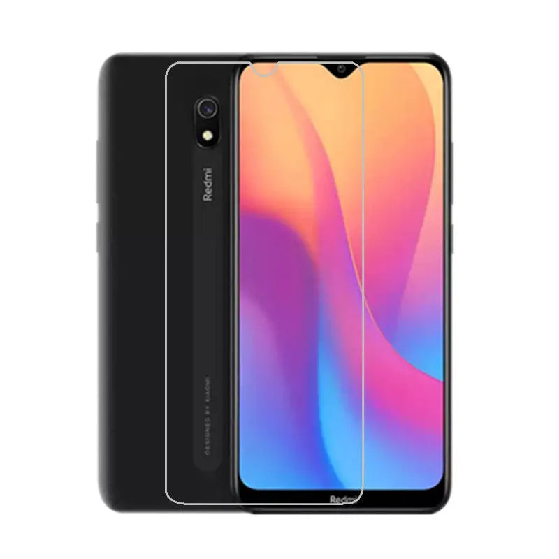 Tempered glass screen protector for Redmi 8 and Redmi 8A, HD clear anti-fingerprint