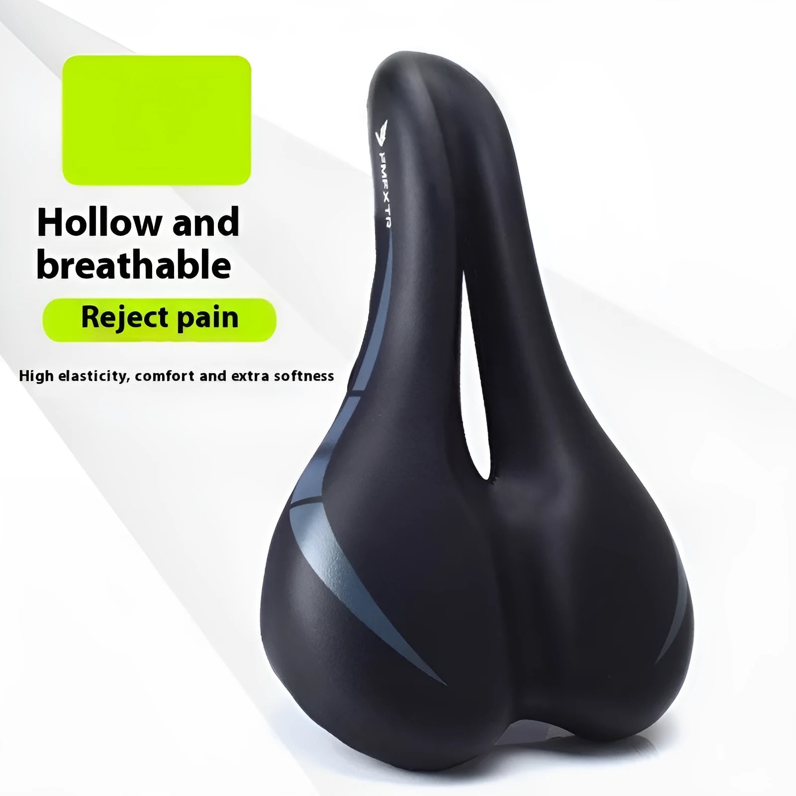 Bicycle seat cushion with hollow design, shown in colour 3147, dimensions 270mm by 180mm.