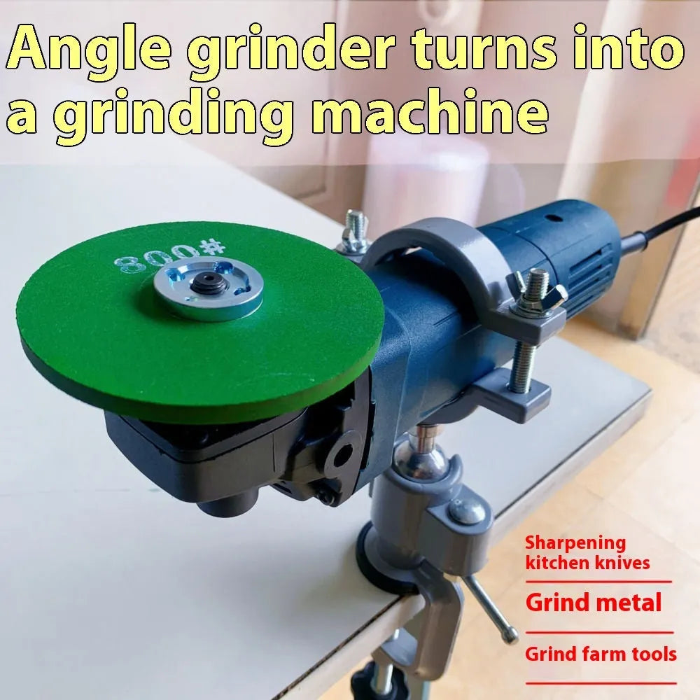 Small flat universal vise with 360 rotating bracket for bench mounting