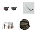 PU leather bicycle saddle cushion with polyurethane padding, steel bow and spring suspension system