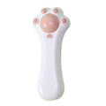 Cartoon-design cat toy massage comb with catnip, shown in various colours.