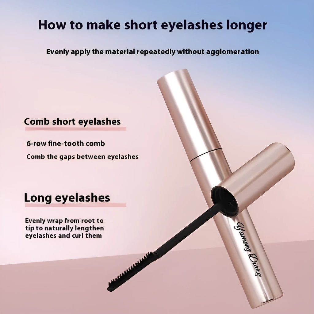 Long Curling Long-lasting Mascara in black and brown shades with wand applicator