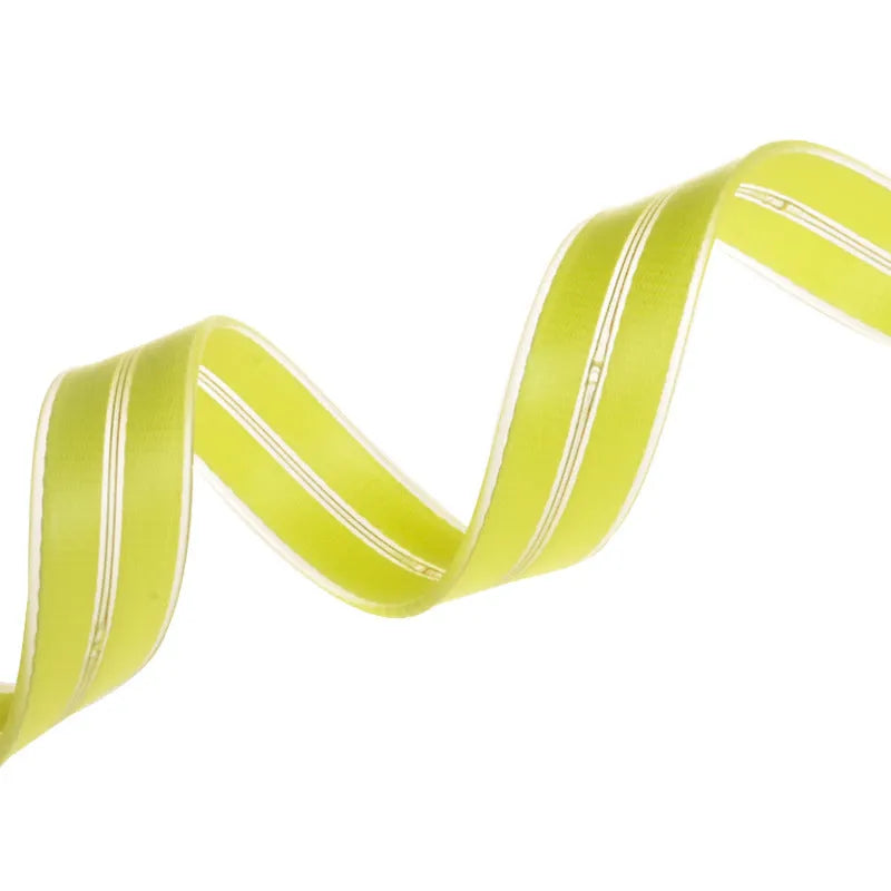 Luminous dog leash in fluorescent green with hand-holding lead and PVC rope construction on white background