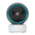 2MP 360-degree WiFi graffiti camera with ABS material, 1080p resolution, and 15m range for indoor monitoring