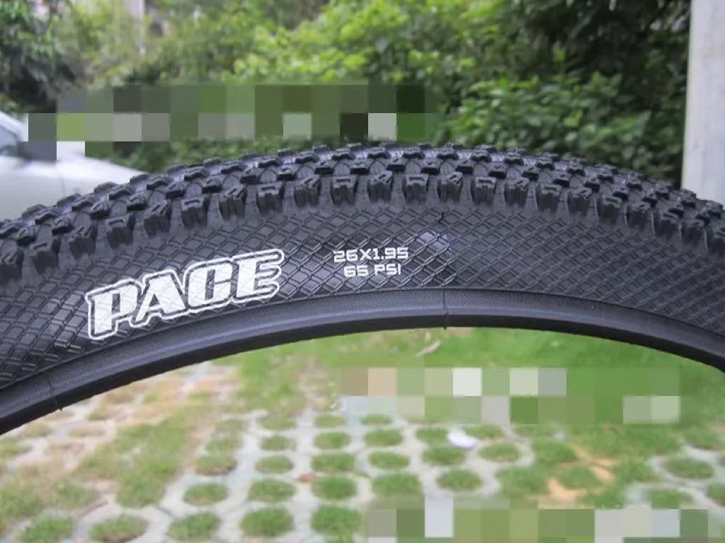 Mountain bike ultralight puncture proof tyre showing tread pattern, available in multiple wheel sizes.
