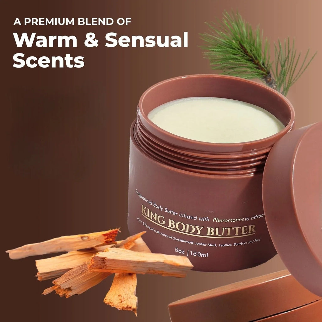 Moisturising nourishing delicate body cream in a 1pc pot, universal skin type body care kit