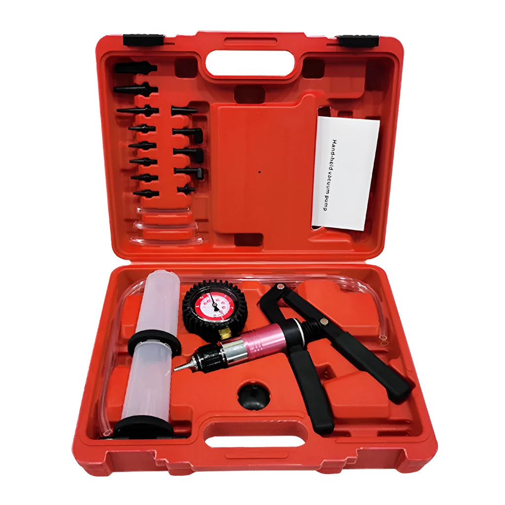 Aluminium alloy manual vacuum air blow gun car repair tool with negative pressure suction