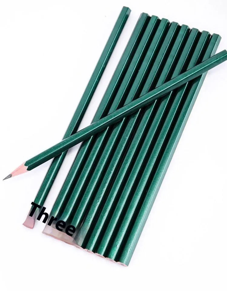 Green Rod hexagonal wooden pencils in HB and 2B grades, box of 10