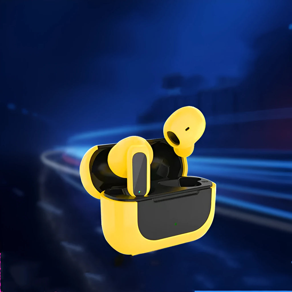 Jerry cartoon wireless Bluetooth headphones in black, white or yellow colours
