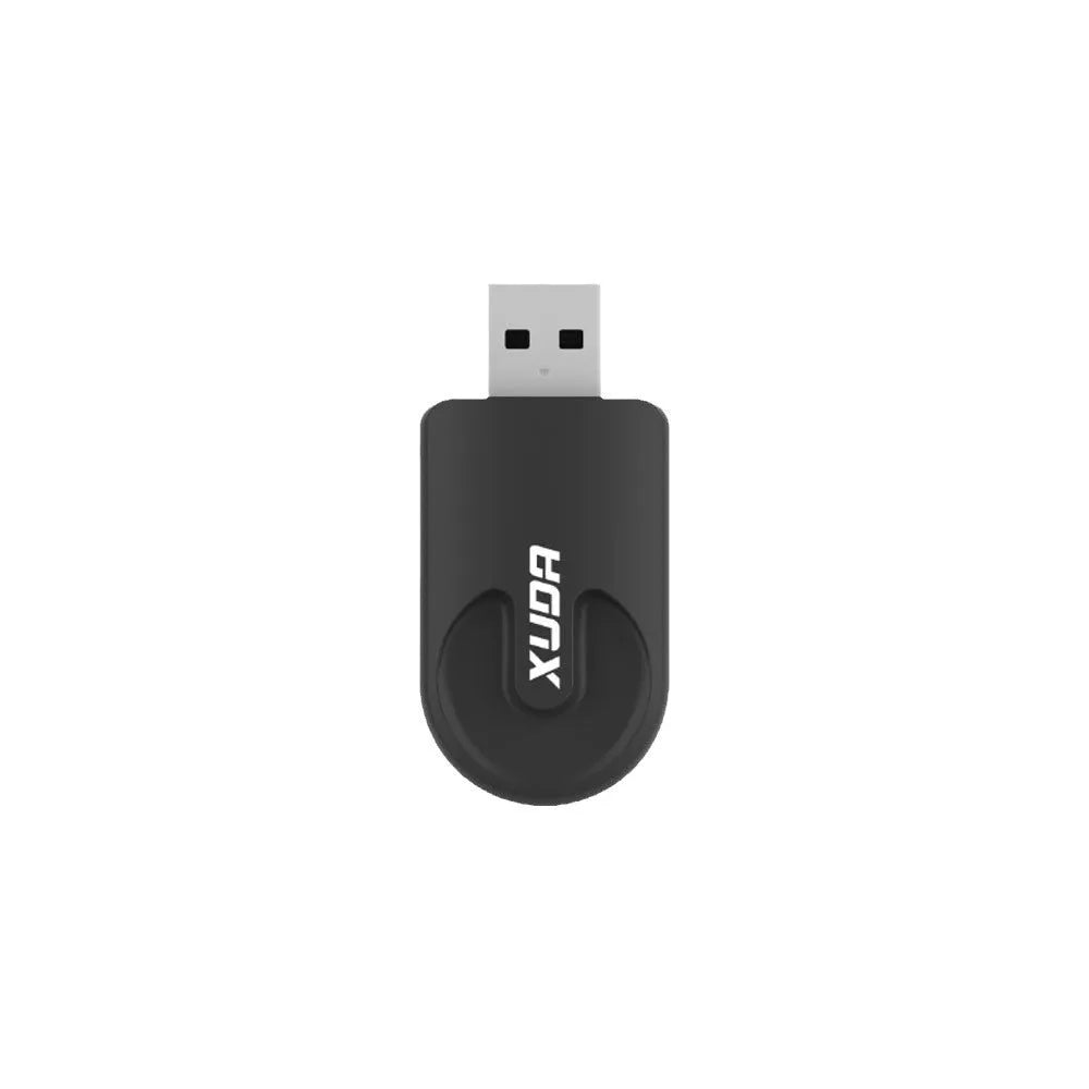 Black mini 2-in-1 CarPlay USB interface wireless adaptor with ABS PC construction