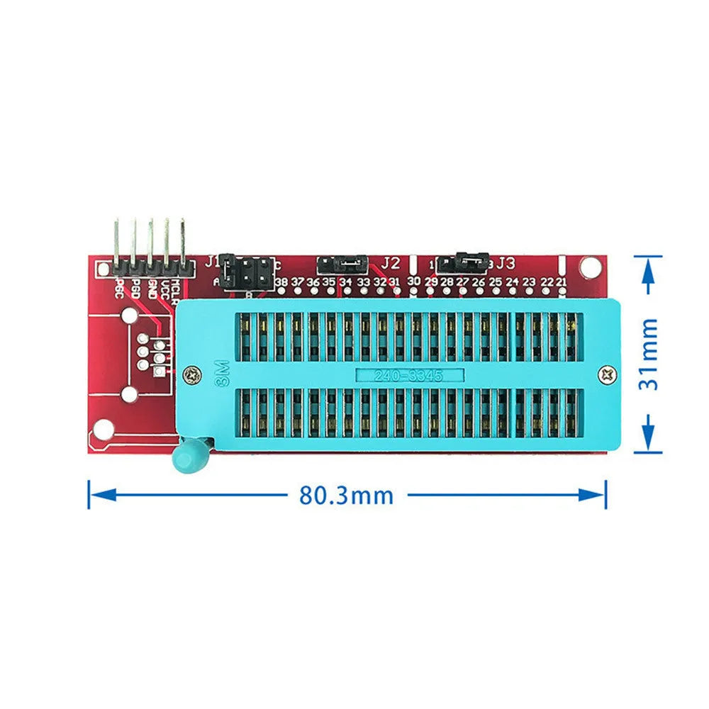 Offline simulation programmer burner unit for KIT3, KIT3.5 and ICD2 development sockets.