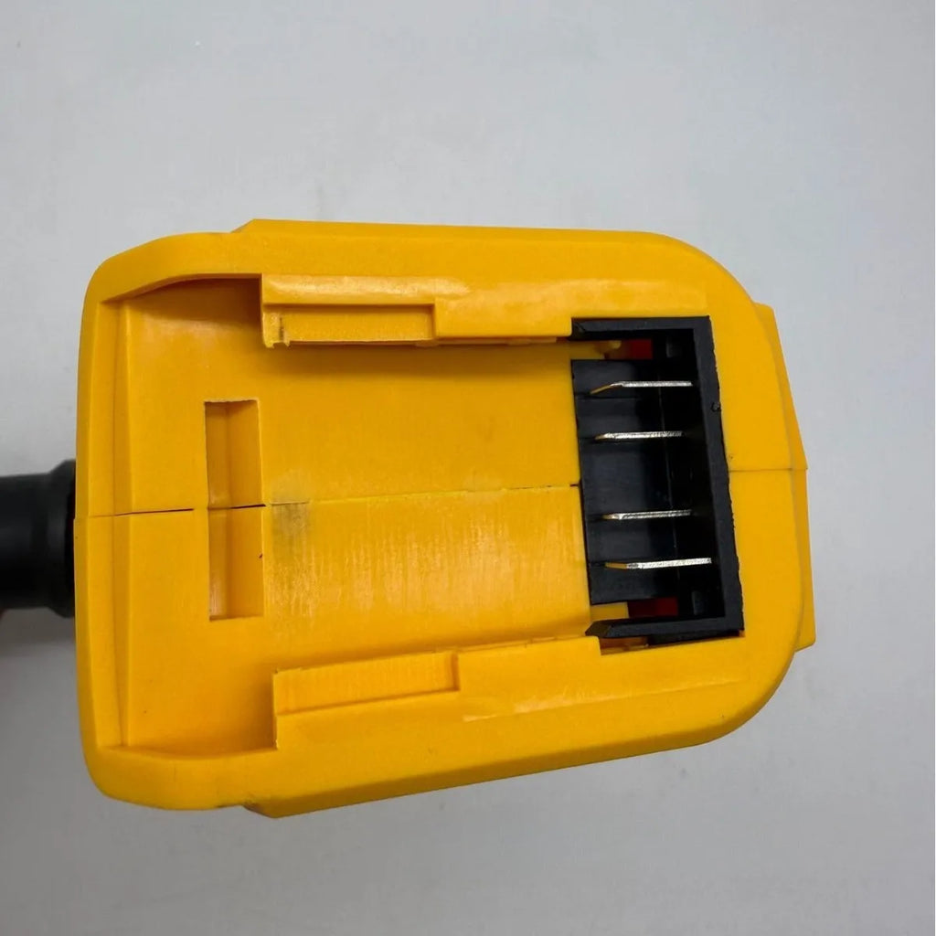 Battery-powered air blower snow remover with lithium battery and metal head