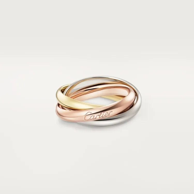 Sterling silver geometric U-shaped couple rings with full diamond settings available in multiple colours and sizes 5-11