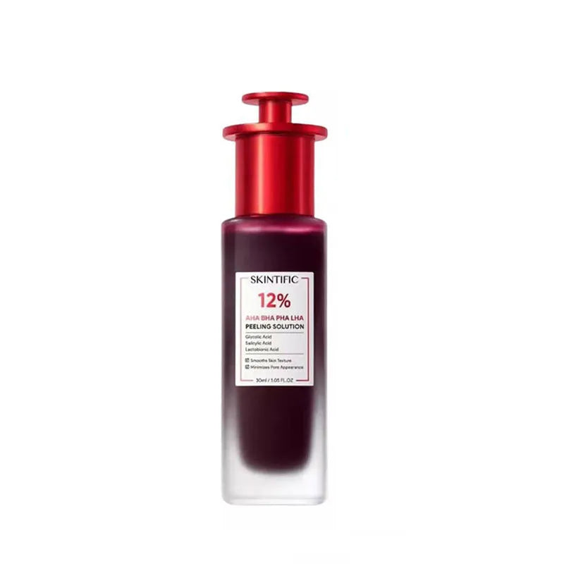 Facial exfoliating care solution essence bottle 30ml or 35ml for skin care